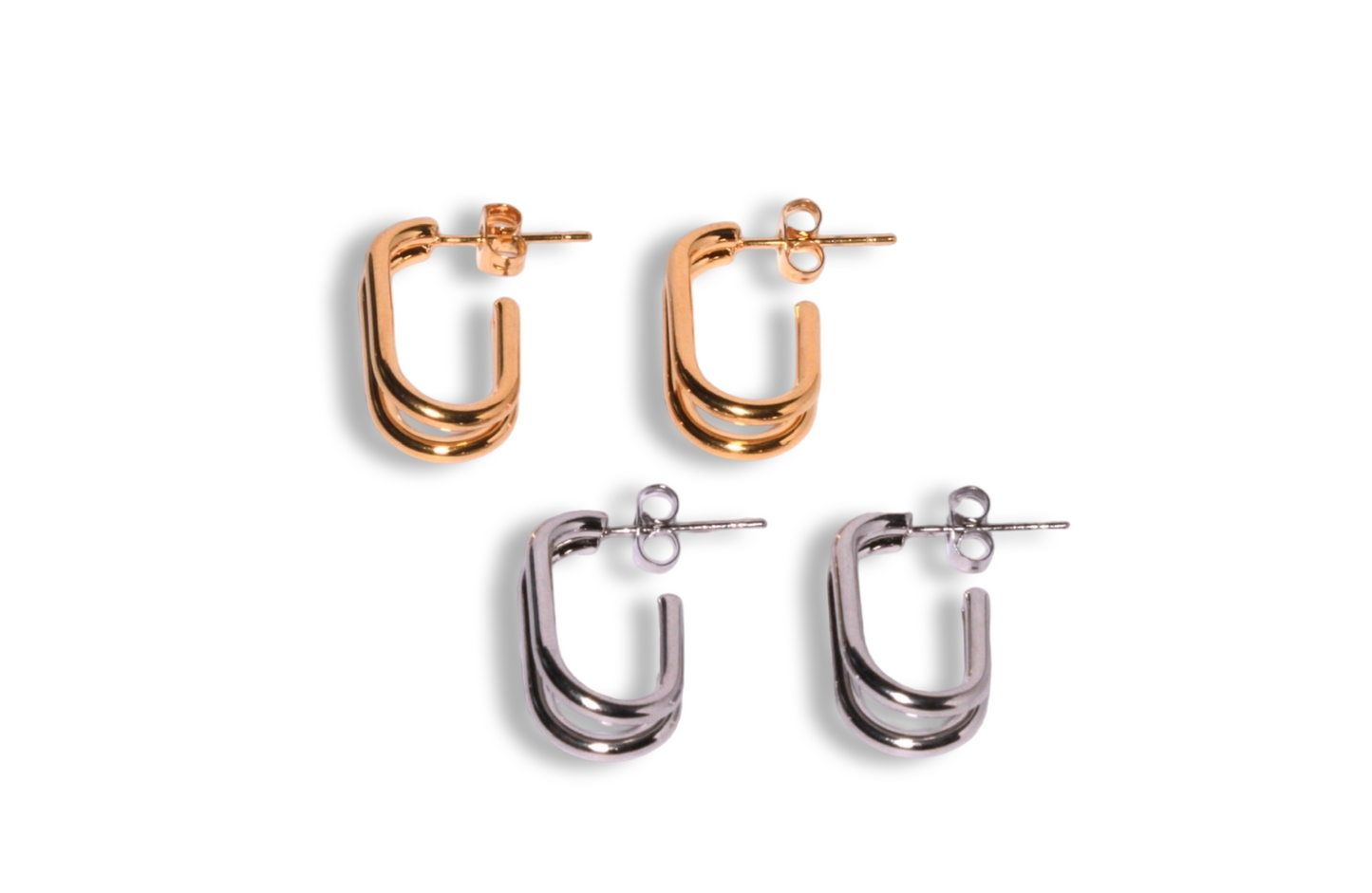 Double it Earrings - Bicosjewelry