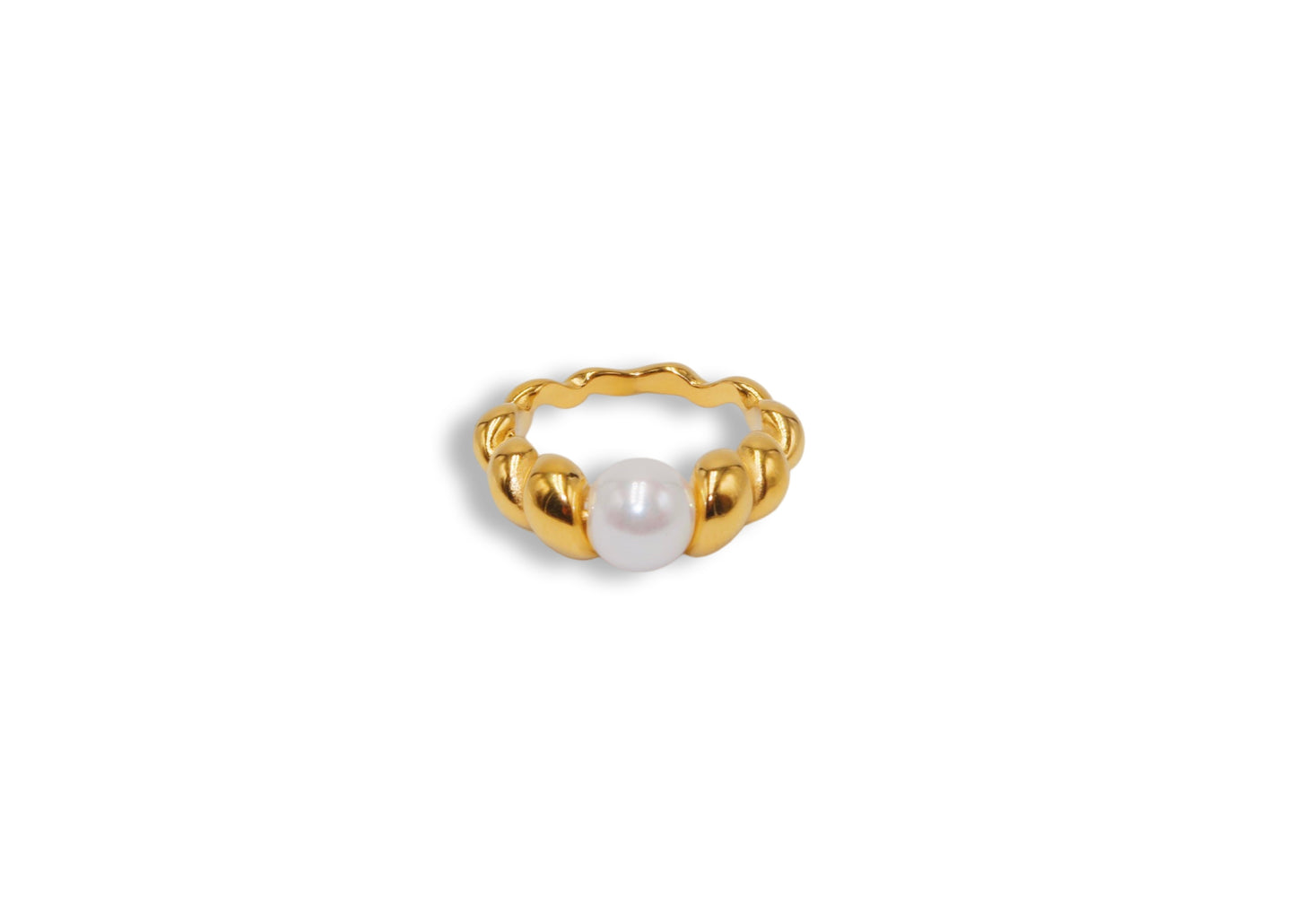 Pearl Ring - Bicosjewelry