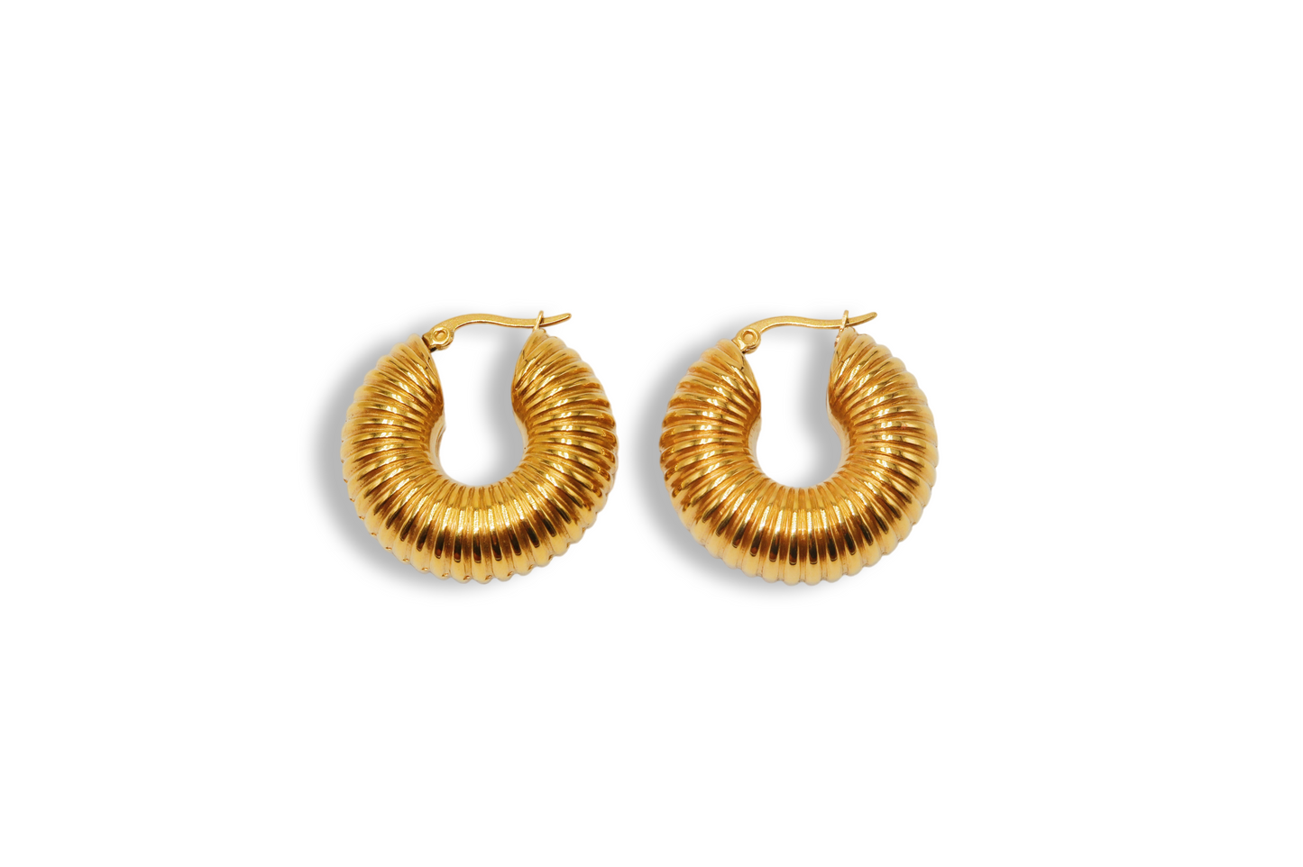 Water Pipe Hoop - Bicosjewelry