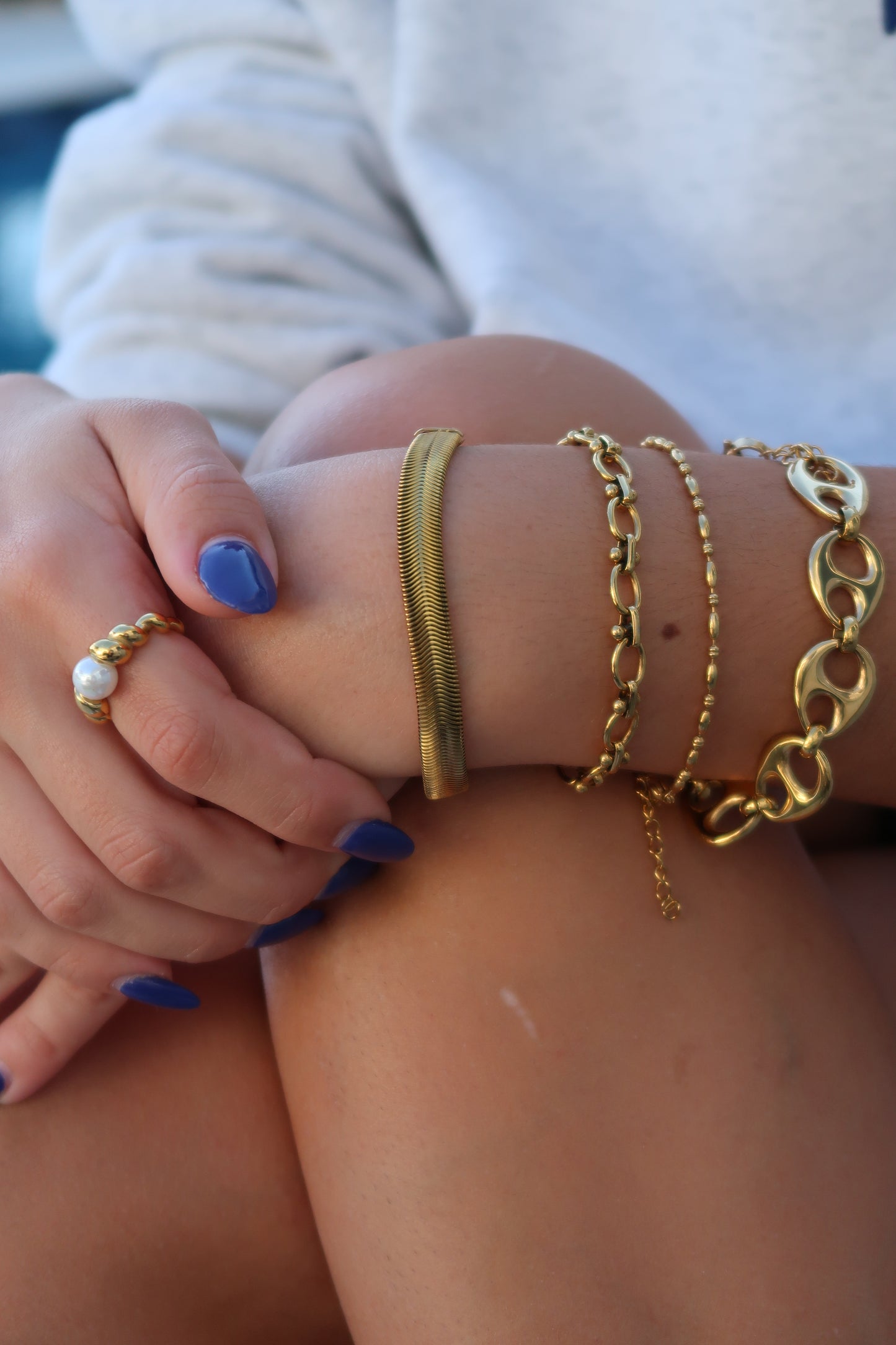 Pearl Ring - Bicosjewelry