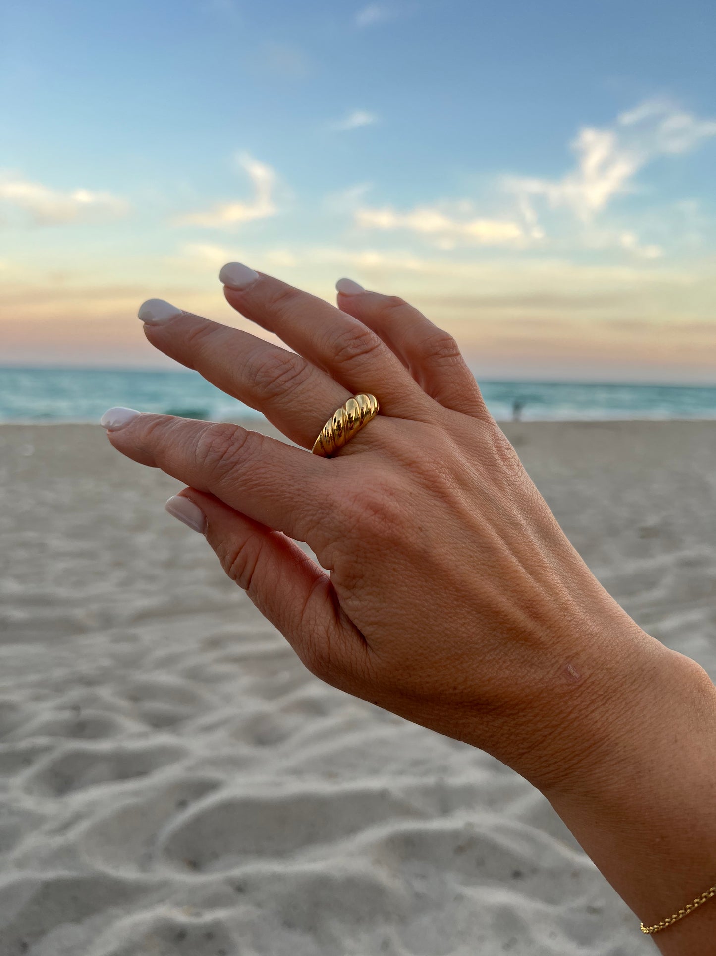 Croissant Ring - Bicosjewelry