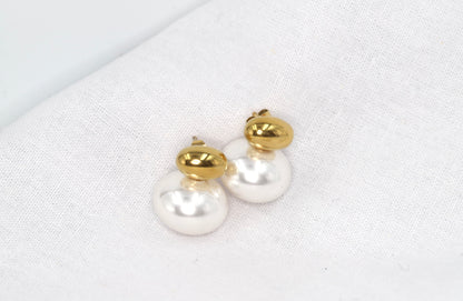 Pearl Bead Earring - Bicosjewelry 